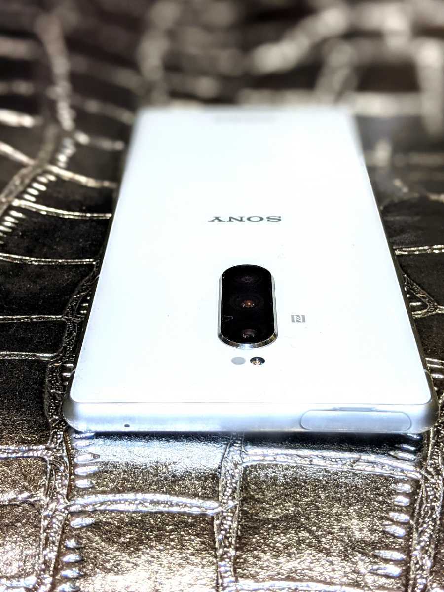 14450円 オマケ付 SIMフリー Xperia1 802SO 白 ホワイト 14450円 オマケ付 SIMフリー Xperia1 802SO 白 ホワイト