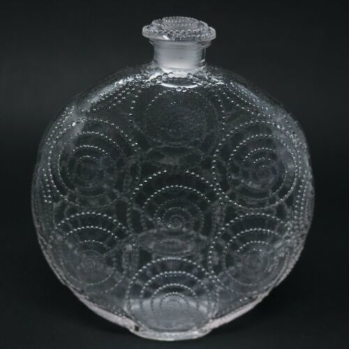 Rene ラリック Clear オープニング大放出セール （人気激安） グラス 'Forvil 8 Relief' Lalique ボトル 香水 瓶
