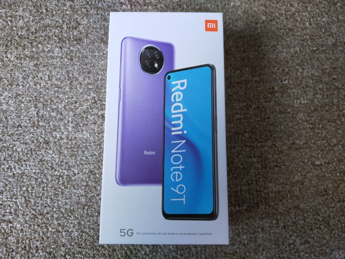 Xiaomi Redmi Note 9T Black ソフトバンク