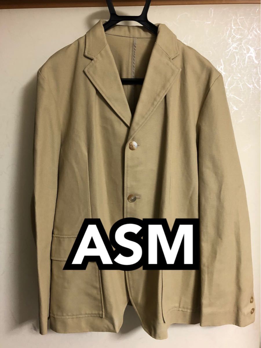ASM（アトリエサブメン）コットンテーラードジャケット　メンズ3（L相当）