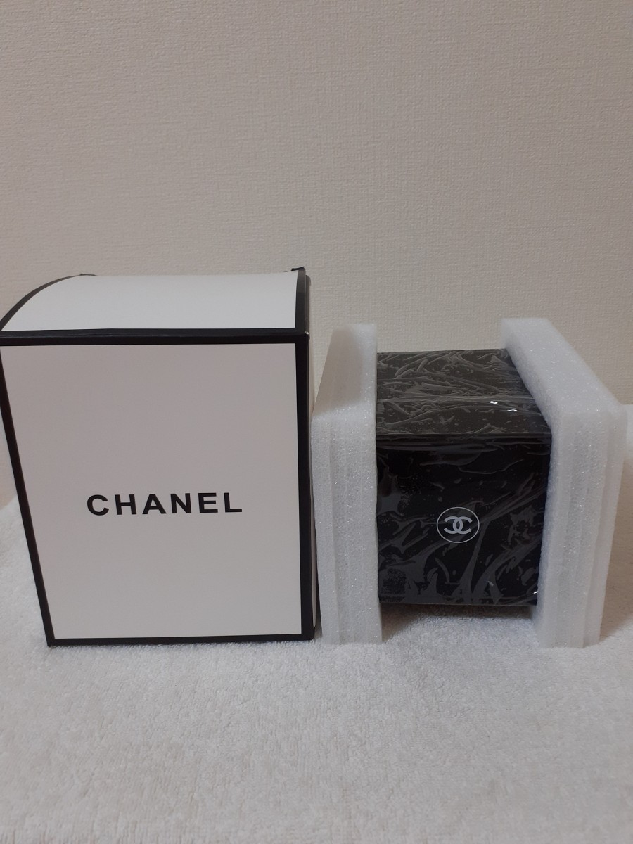 CHANEL シャネル 3マス フタ付きコットンケース 小物入れ 非売品 CHANEL シャネル 3マス フタ付きコットンケース 小物入れ 非売品