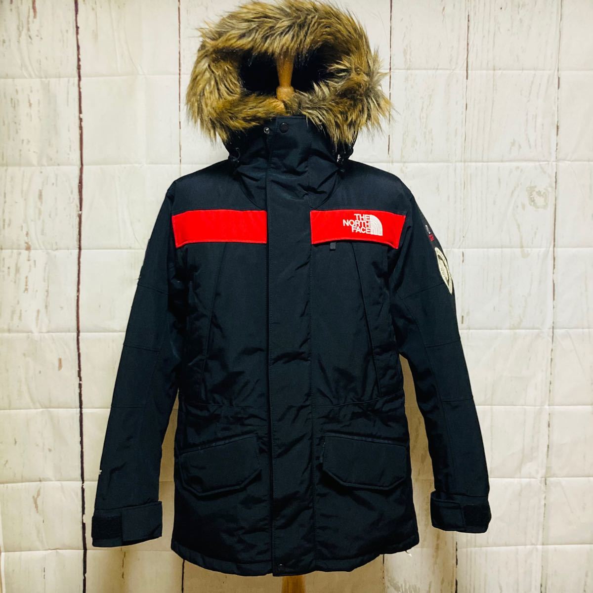 美品 ゴアテックス ノースフェイス アンタークティカパーカ L 赤 美品 ゴアテックス ノースフェイス アンタークティカパーカ L 赤