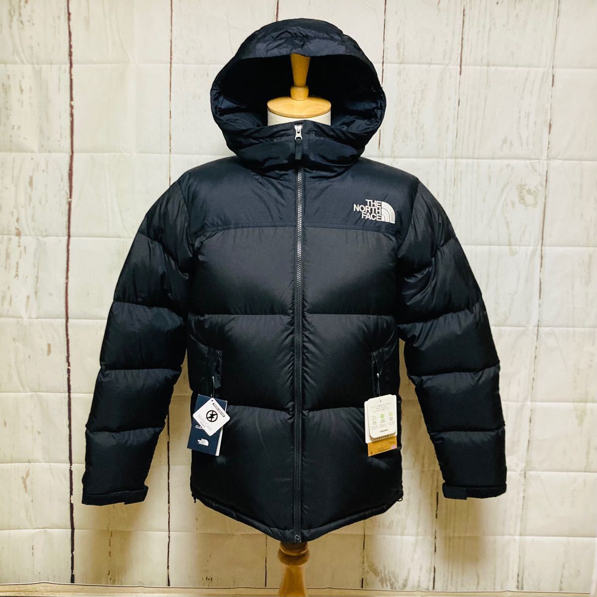 直営店・WEB限定 ノースフェイス 21AW ヌプシフーディ ブラック　XL THE NORTH FACE ダウンジャケット　