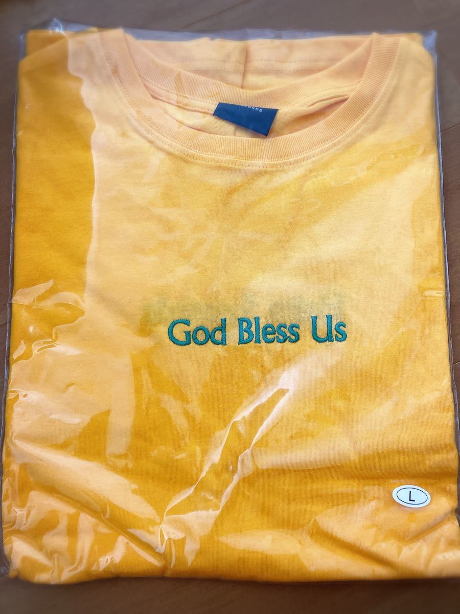 藤井風 GOD BLESS US Tシャツ イエロー Lサイズ