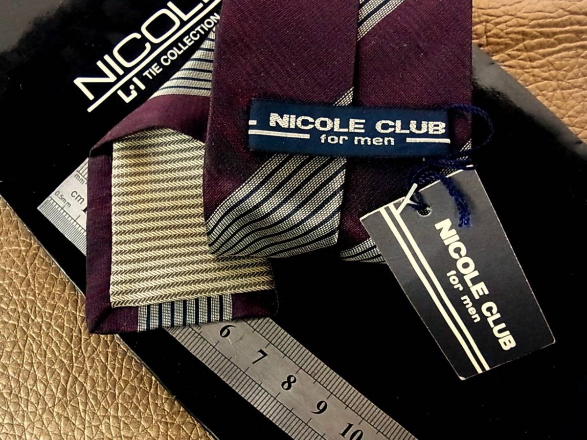 !NH0004 superior article ③![ popular super small 6.7.] Nicole [NICOLE] necktie! narrow tie!