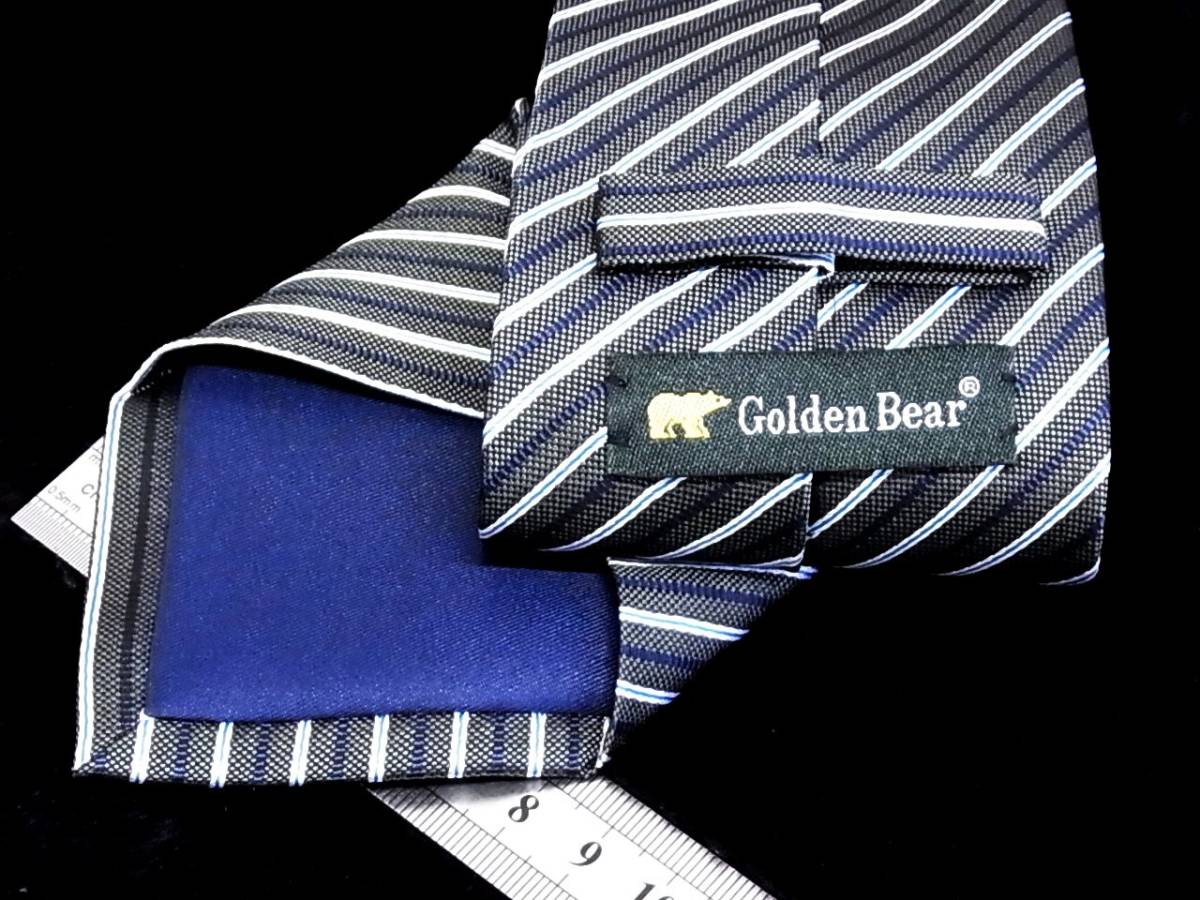 ●新品●N0200●Golden Bear(ゴールデンベア)【ストライプ】●ネクタイ●_画像2