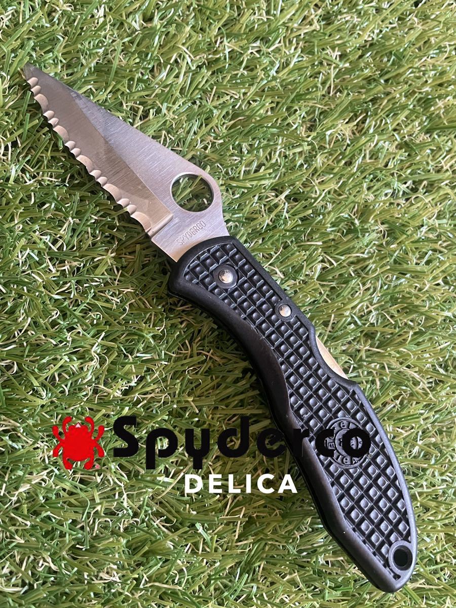 Spyderco DELICA スパイダルコ フォールディングナイフ 折りたたみナイフ