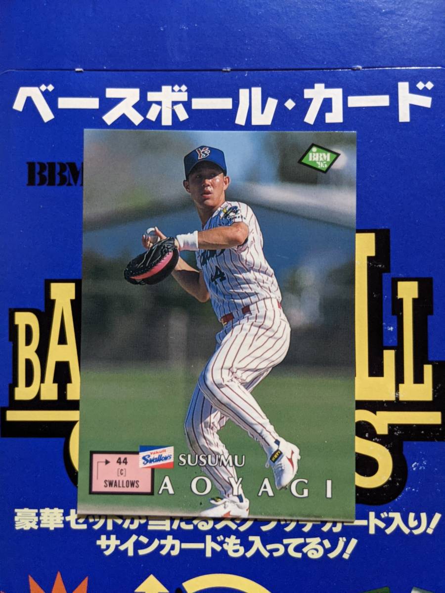 BBM95 (1995年) ヤクルト 青柳進 No.171_画像1