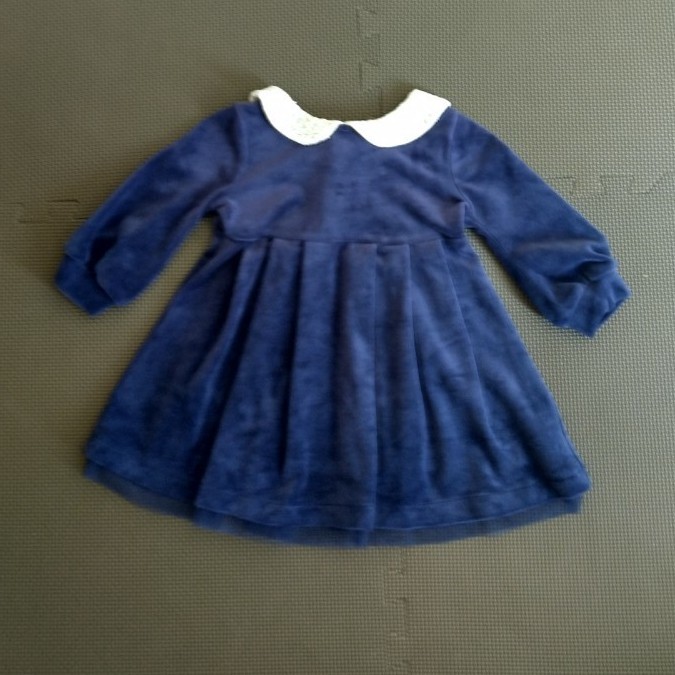 Paypayフリマ ワンピース 80 ビロード ベルベット 青 入園式 女の子 入学式 発表会 上品なワンピース Paypayフリマ ワンピース 80 ビロード ベルベット 青 入園式 女の子 入学式 発表会 上品なワンピース