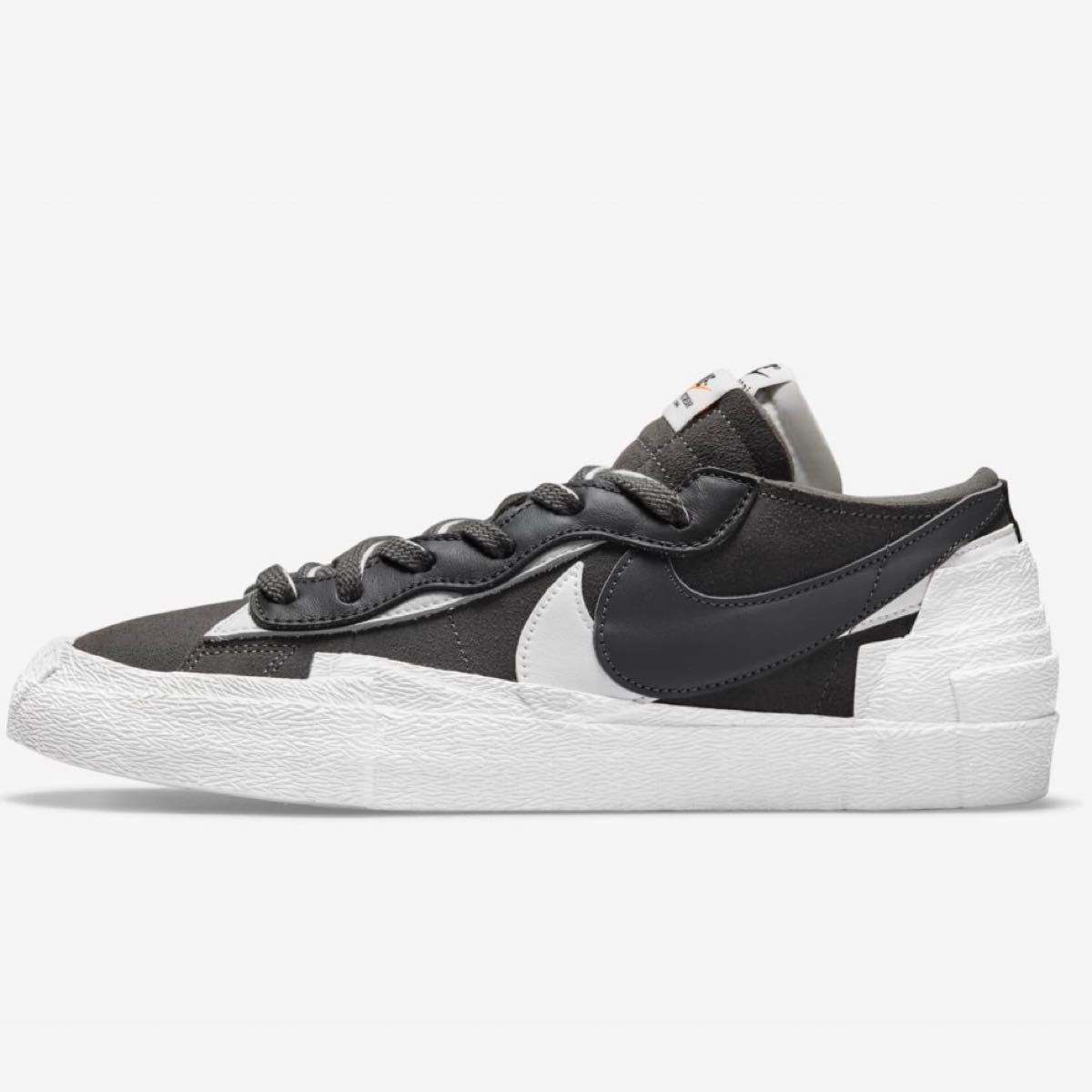 29.0cm】sacai × NIKE BLAZER LOW IRONGREY | contifarma.pe