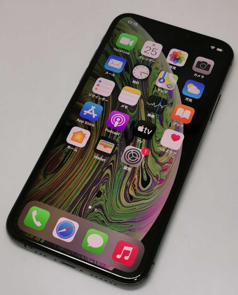 SIMフリー iPhone XS 256GB スペースグレー 利用制限◯ aca-is.com