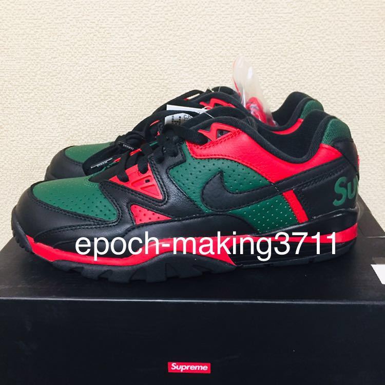 27.5cm 即決 正規新品 21AW Supreme NIKE AIR CROSS TRAINER 3 LOW / S