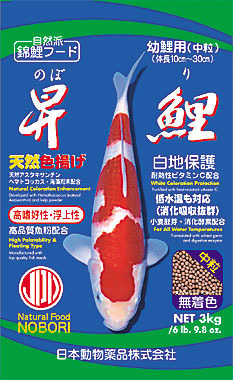 セール特別価格 昇鯉 【当店一番人気】 M3kg ×6個 日本動物薬品 鯉のエサ