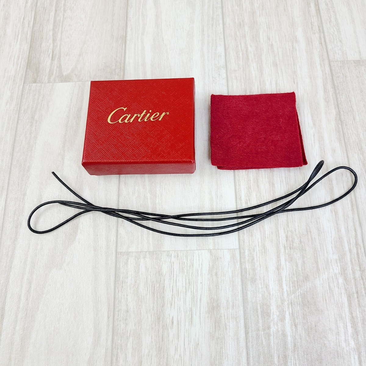 Cartier　カルティエ　ロゴ　キーリング　9-38
