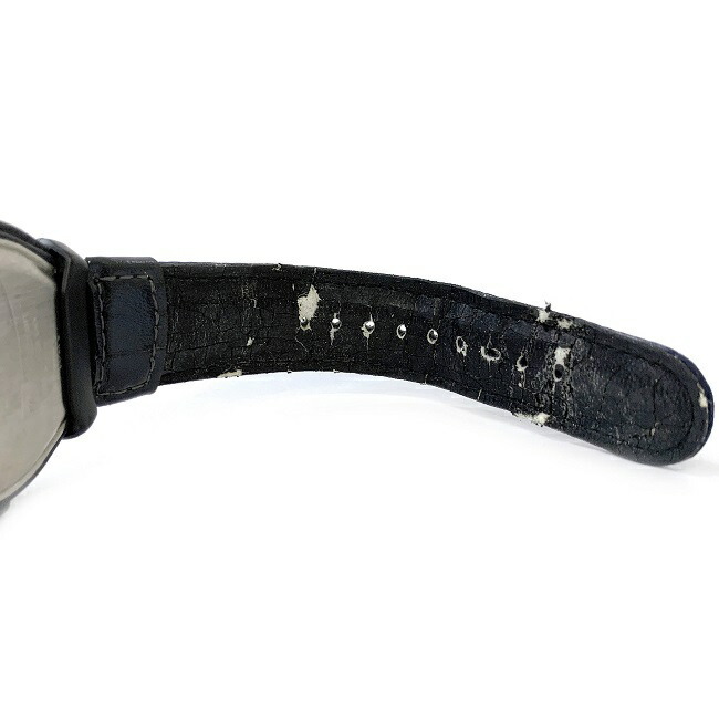 カシオ 腕時計 SHOCK RESISTANT シルバー ネイビー GT-001 1595 可動品 デジタル プラスチック_画像7