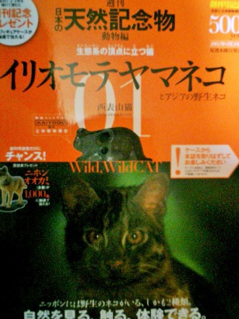 週刊 日本の天然記念物 動物編 1イリオモテヤマネコ2トキ3アマミノクロウサギ4ジュゴン5エゾシマフクロウ 箱(ペット、動物)｜売買された