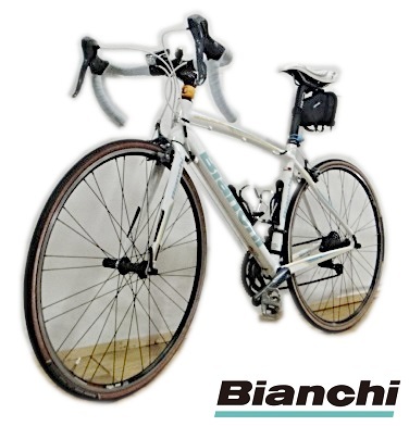 直接引取り希望　Bianchi ViaNirone7 ビアンキ ヴィアニローネ　サイズ：50cm SHIMANO Claris 2×8S 2015年モデル