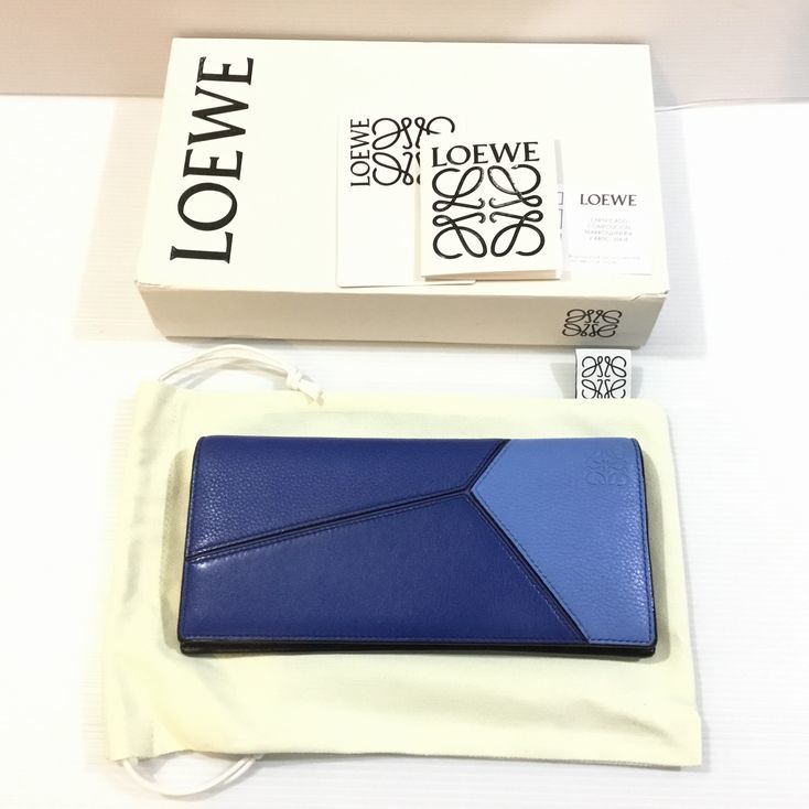 ヤフオク! - 美品 LOEWE ロエベ パズル ロング ホリゾンタル ウ...