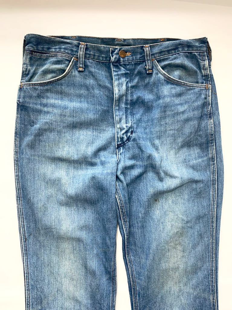 希少70~80年代 Wrangler MADE IN USA 935 W34 IDEALジッパー 希少70~80年代 Wrangler MADE IN USA 935 W34 IDEALジッパー