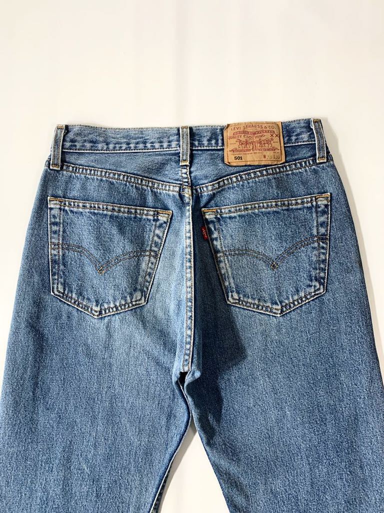 EURO Levi's 501 ポーランド製 273番工場 ビンテージ リーバイス ユーロ VINTAGE ボタンフライ 色落ち良好 古着 オリジナル MADE IN POLAND