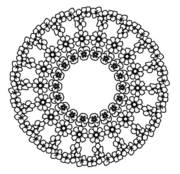 ヤフオク 切り絵 レース柄 花 ヤフオク 切り絵 レース柄 花