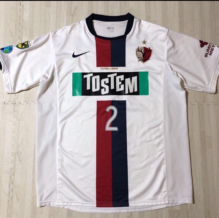 正規品 08-09 鹿島アントラーズ AWAY ユニフォーム NIKE ナイキ 2008