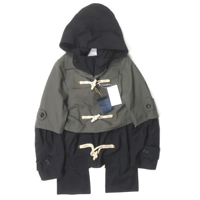 超ポイント祭?期間限定】 レイヤードダッフルコート Coat Duffle