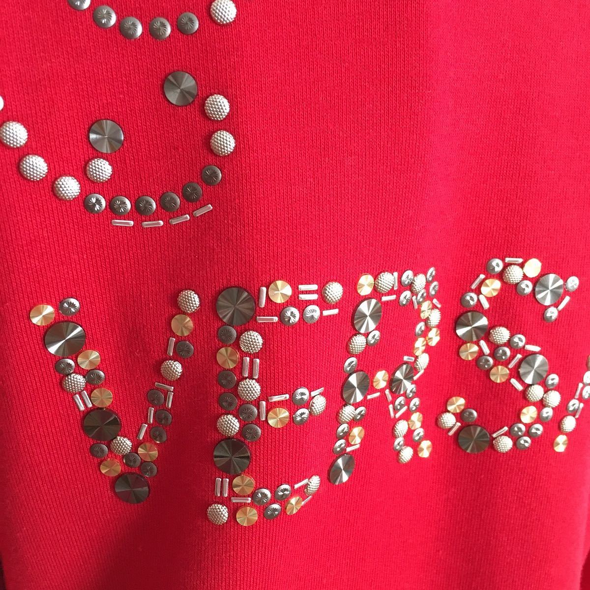 VERSACE スタッズ付きトレーナー | noonanwaste.com