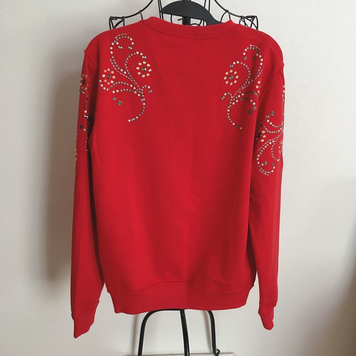 VERSACE スタッズ付きトレーナー | noonanwaste.com