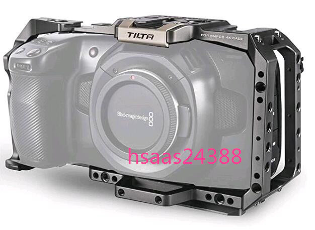 かわいい～！」 新品 TILTA フルカメラケージ BMPCC 4K カラー：グレー