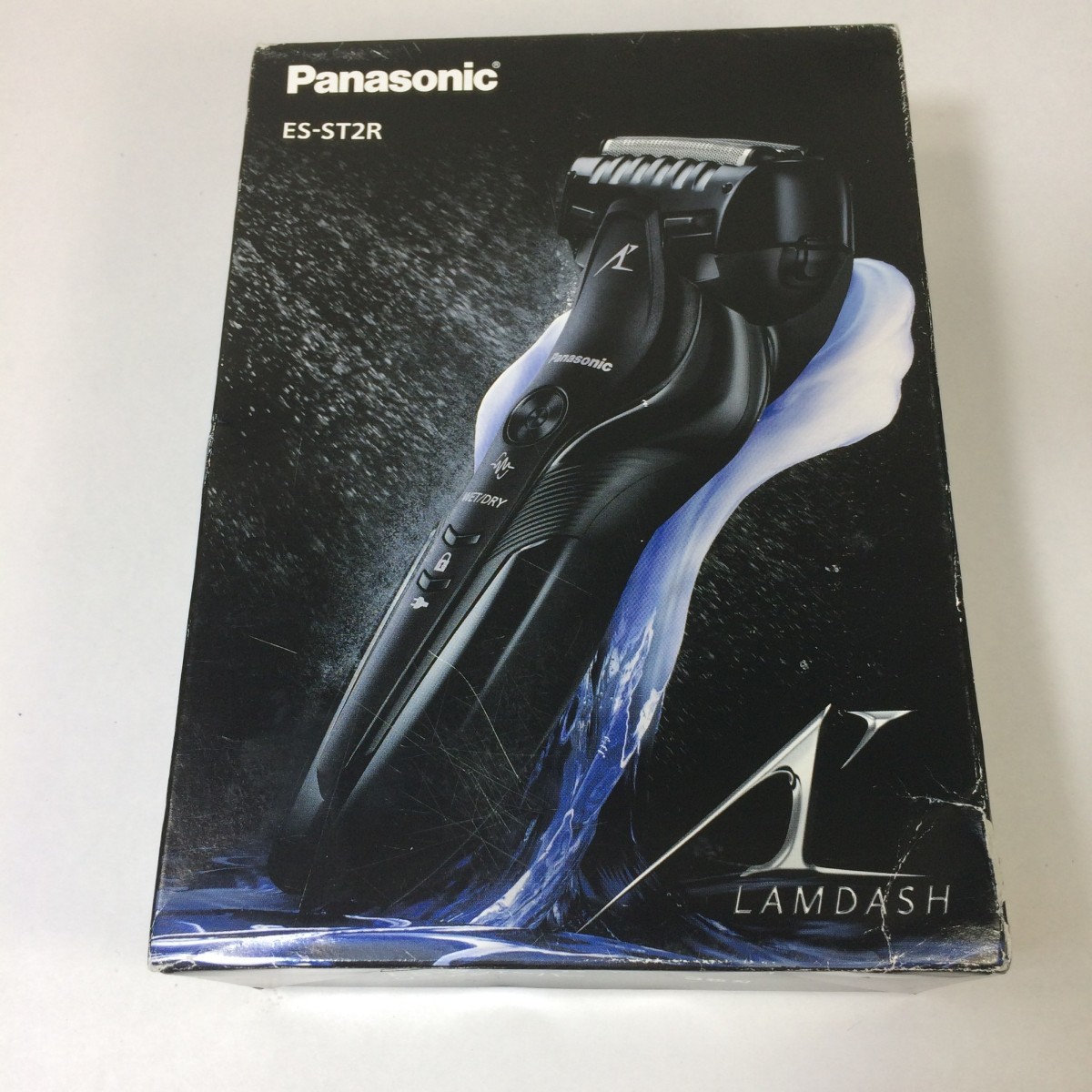 パナソニック ラムダッシュ メンズシェーバー 3枚刃 お風呂剃り可 黒 ES-ST2R-K 髭剃り Panasonic 