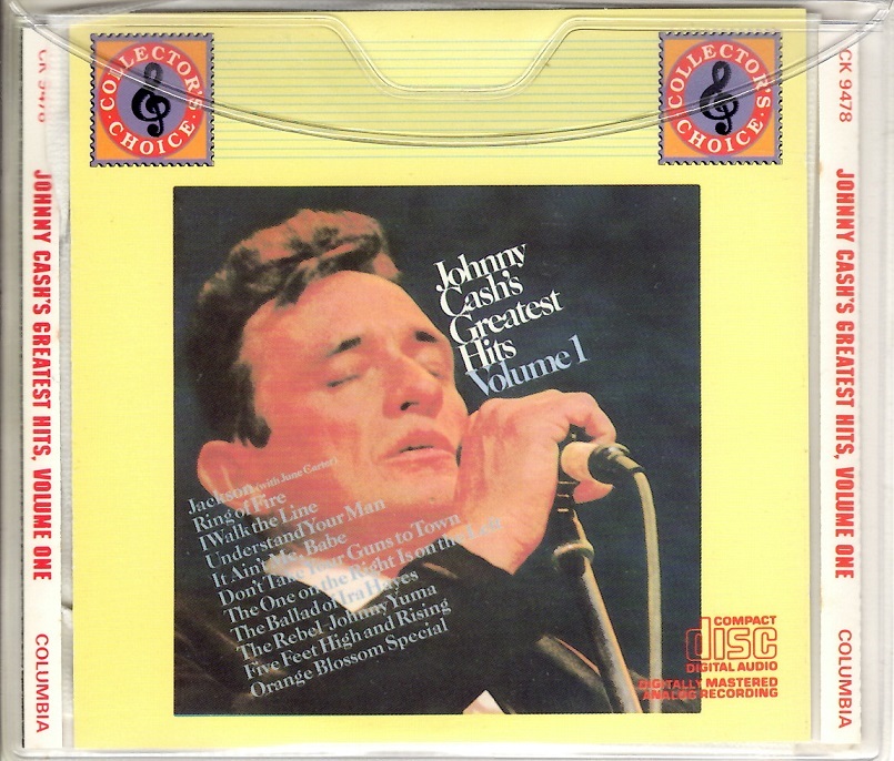 ジョニー・キャッシュ　Johnny Cash's Greatest Hits Volume 1　輸入盤CD 220922_画像1