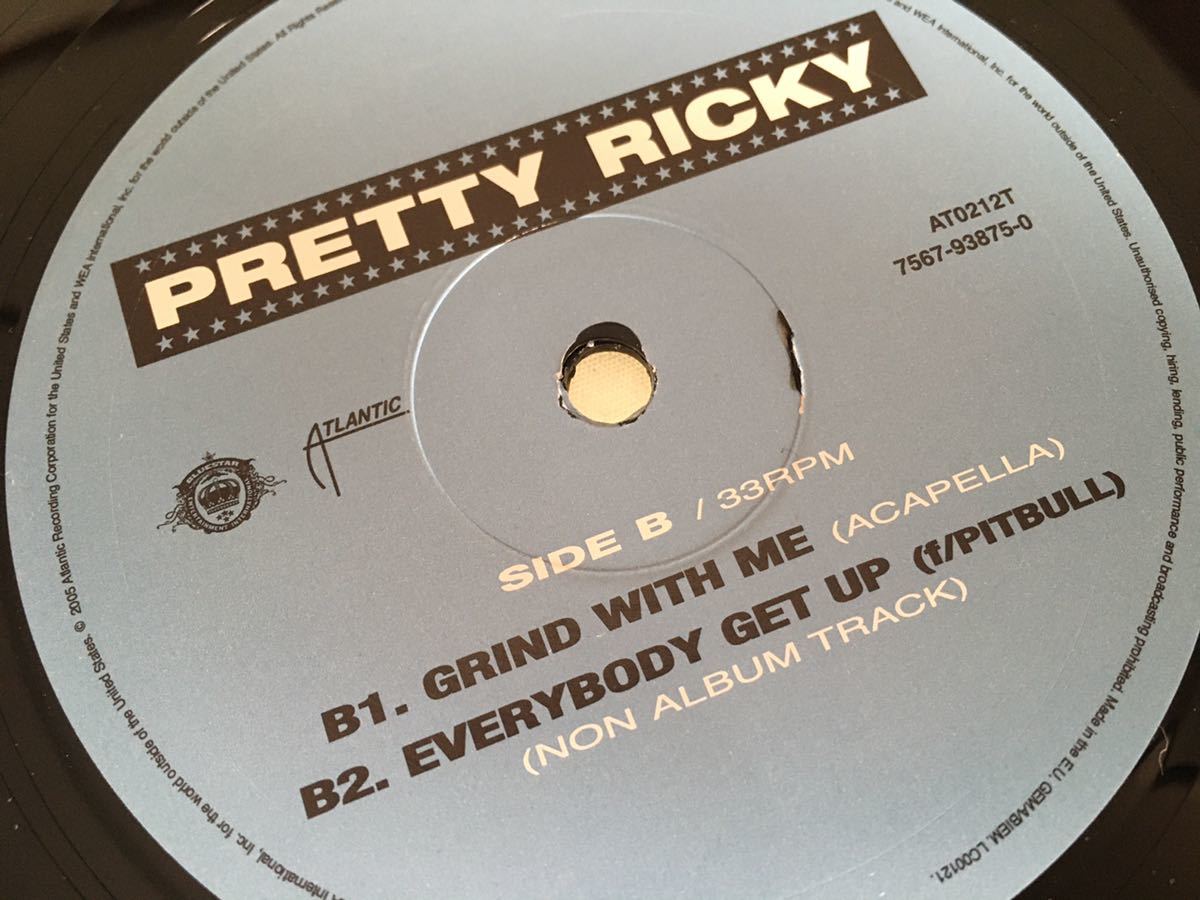 Pretty Ricky / Grind With Me 4トラック12inch ATLANTIC AT0212T 05年リリースシングル,NON ALBUM TRACK収録_画像5