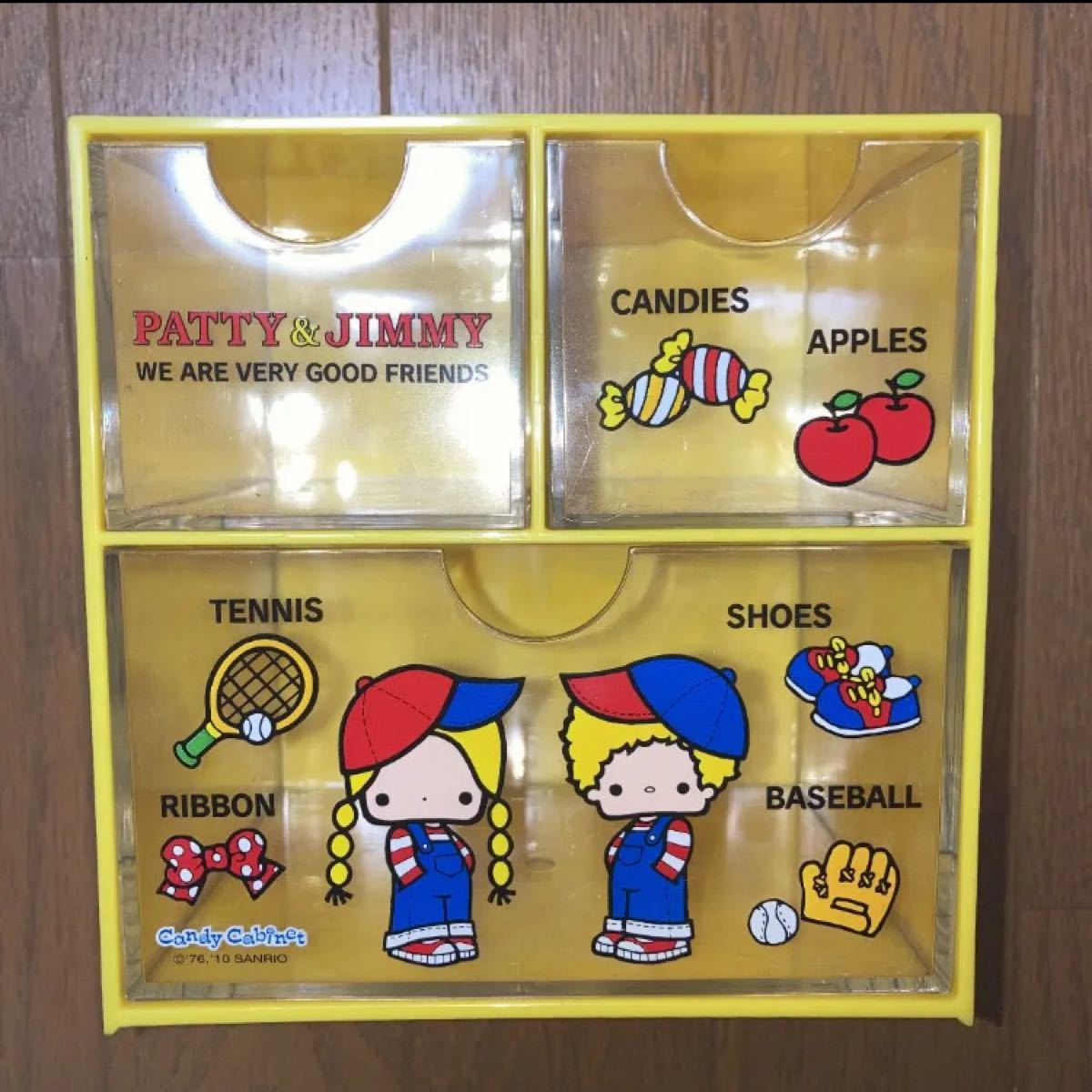 サンリオ キャンディキャビネット パティ&ジミー 小物入れ サンリオ キャンディキャビネット パティ&ジミー 小物入れ