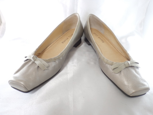 marie club* original leather pumps *24*EE* trying on only * search ....24