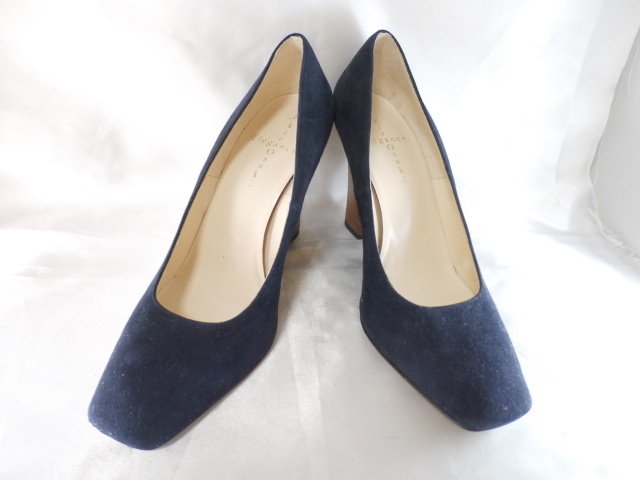  Akira o-saki elegance * akira osaki* original leather pumps *23.5*1 times use * search ....23.5