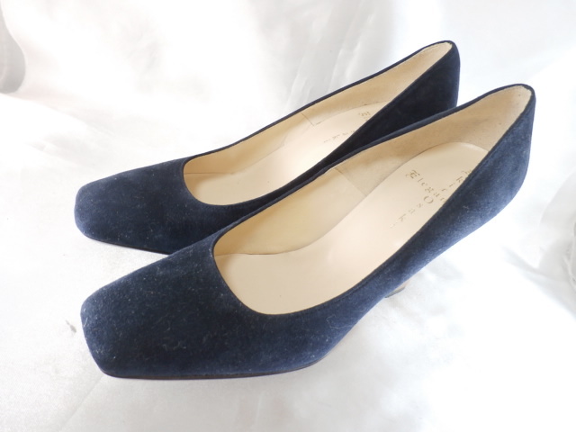  Akira o-saki elegance * akira osaki* original leather pumps *23.5*1 times use * search ....23.5