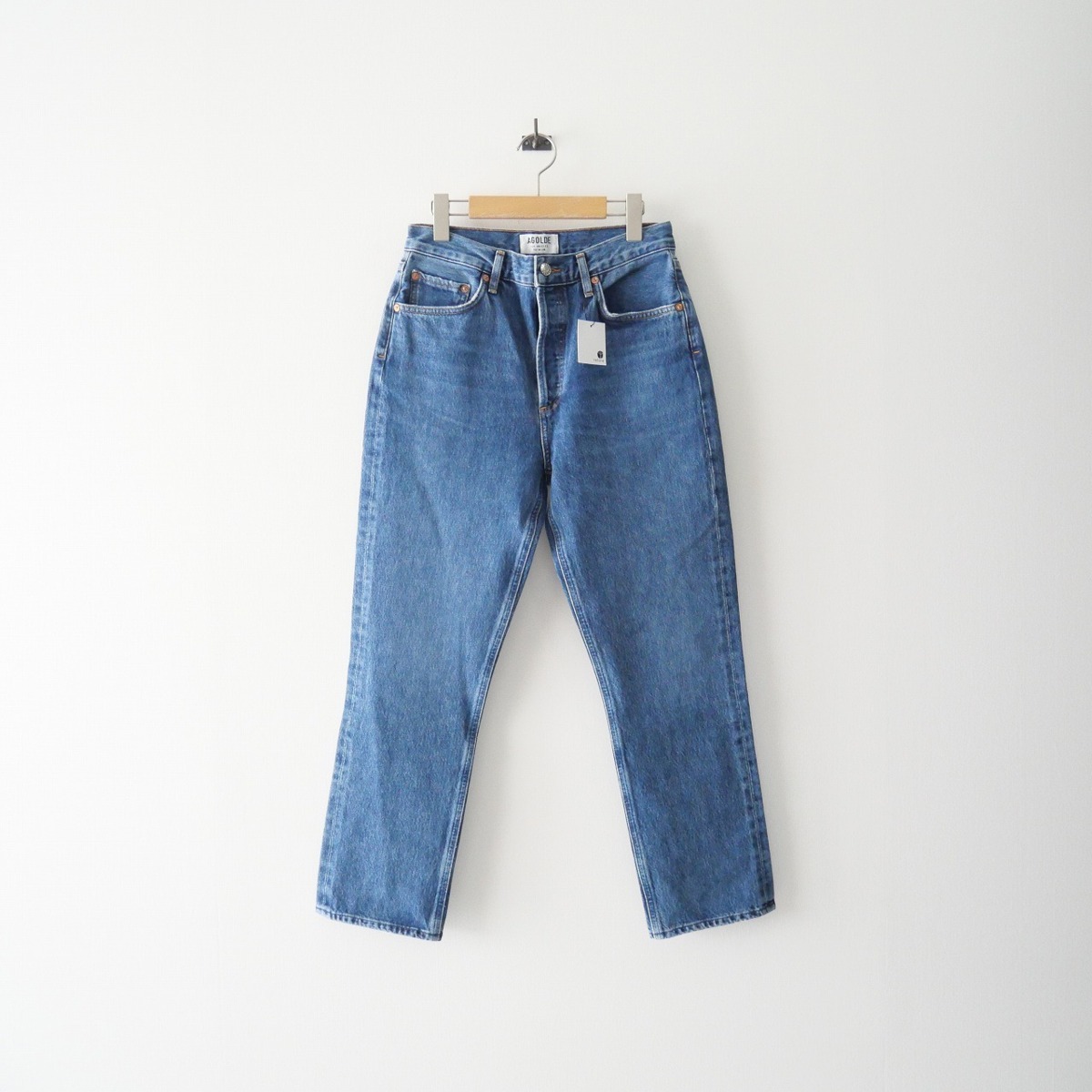 2021 / AGOLDE エーゴールドイー / RILEY CROP IN AIR BLUEデニム / 27
