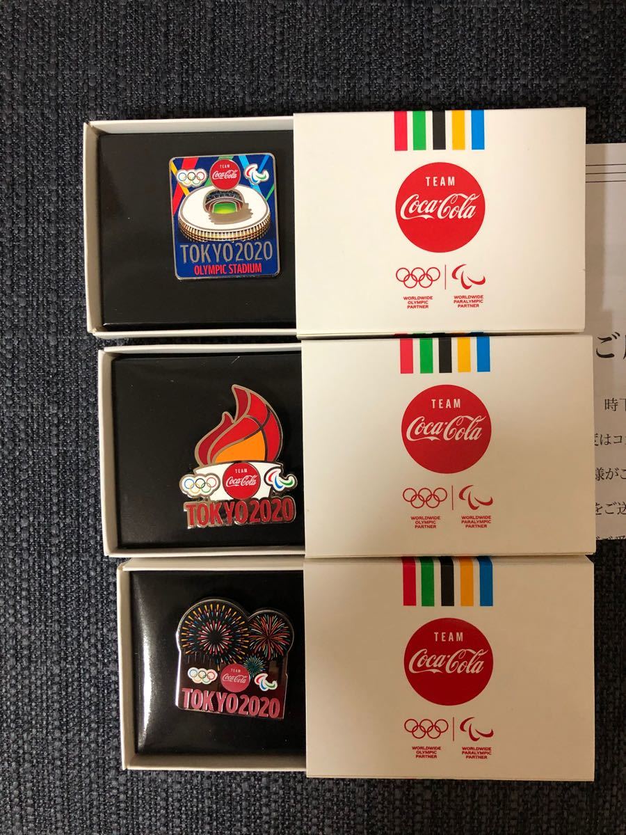 コカコーラ東京2020 オリンピック記念ピンバッジ