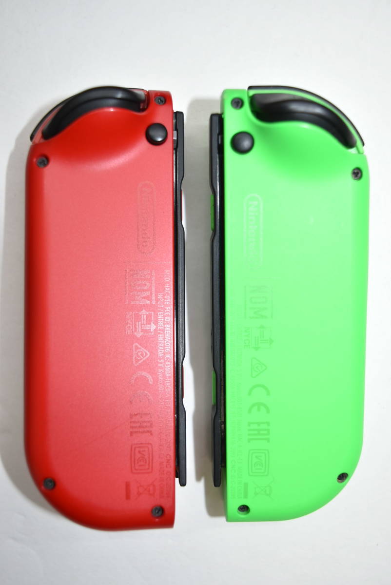 25M 【中古品】 Nintendo Switch バッテリー長持ちタイプ ニンテンドーストア限定パッケージ ニンテンドースイッチ ネオングリーン レッド_画像6