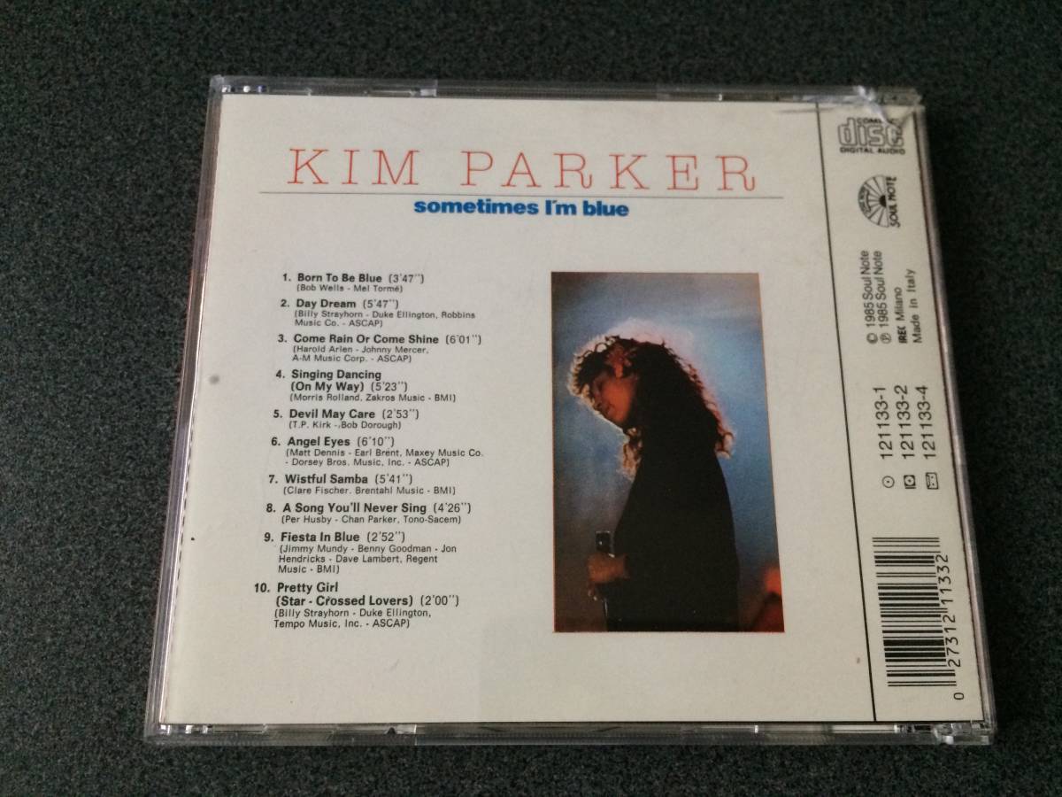 ★☆【CD】SOMETIMES I’M BLUE / キム・パーカー KIM PARKER☆★_画像2