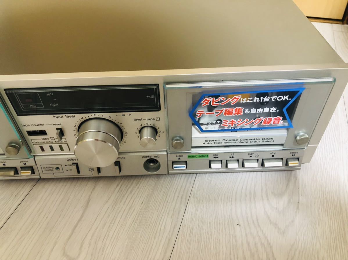 Technics テクニクス RS-M202 カセットデッキ ステレオ オーディオ