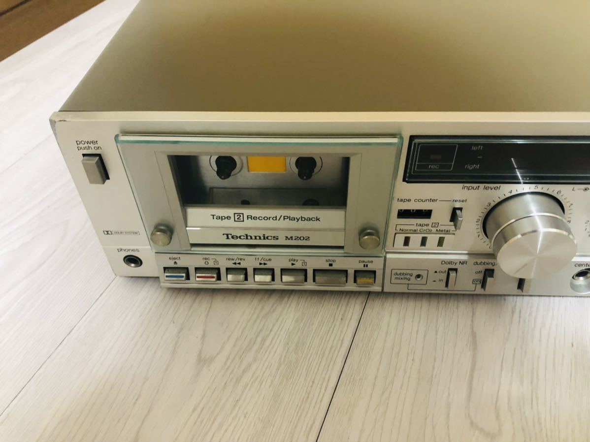 Technics テクニクス RS-M202 カセットデッキ ステレオ オーディオ