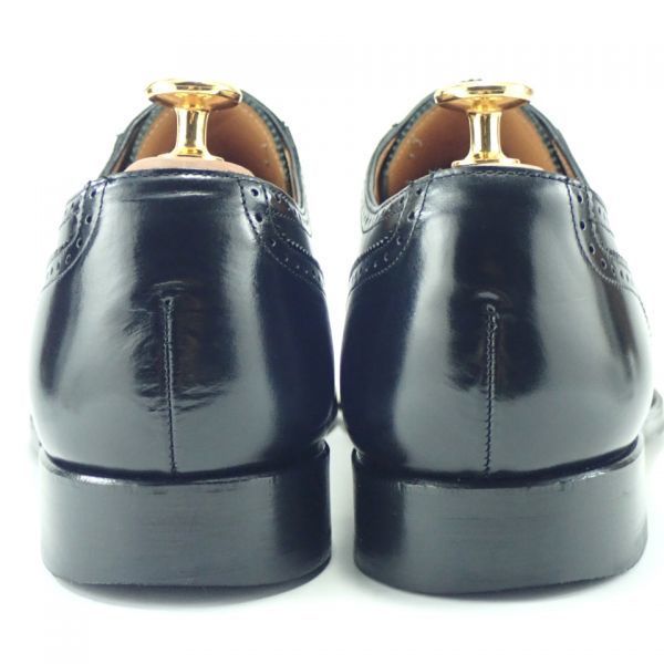 REGAL ウィングチップ 【表記サイズ：25.5cm 重さ：939g】SA153 リーガル フルブローグ 革靴 ブラック 黒 メンズ_画像6