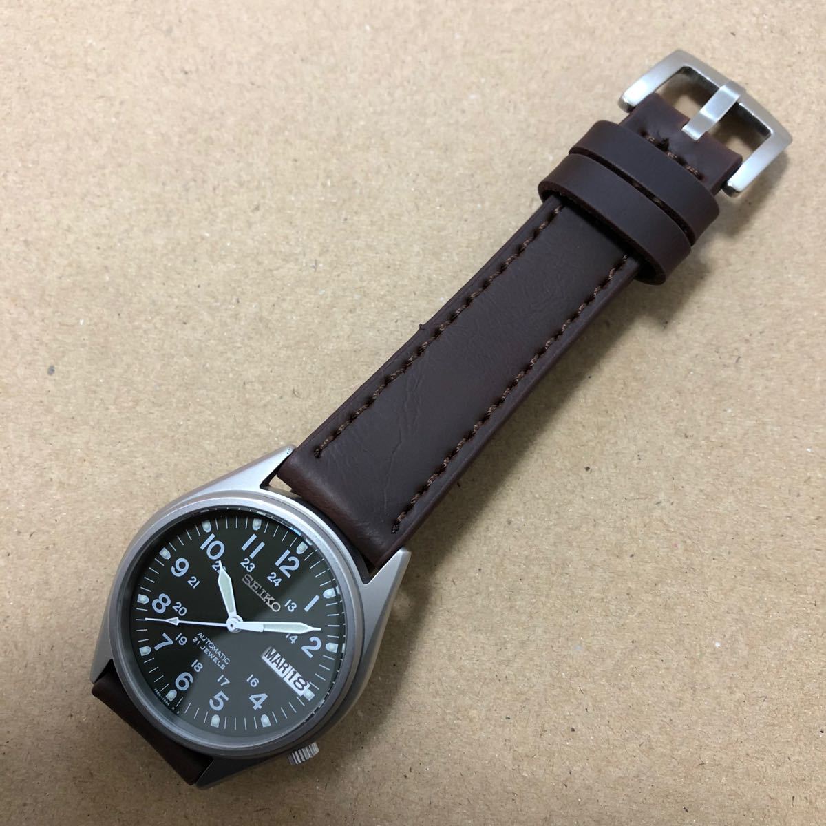 SEIKO 5 セイコー ミリタリー 自動巻き 緑文字盤 7S26-3060 中古 SEIKO 5 セイコー ミリタリー 自動巻き 緑文字盤 7S26-3060 中古