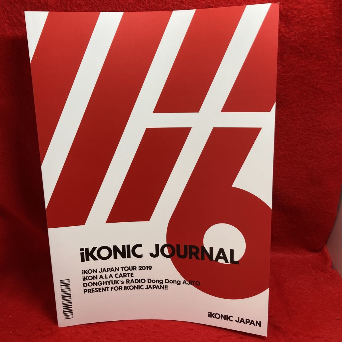 ▼iKON ファンクラブ会報 iKONIC JOURNAl Vol.6 iKON JAPAN TOUR 2019 JAY BOBBY SONG JU-NE DK CHAN アイコン キム・ジンファン _画像1