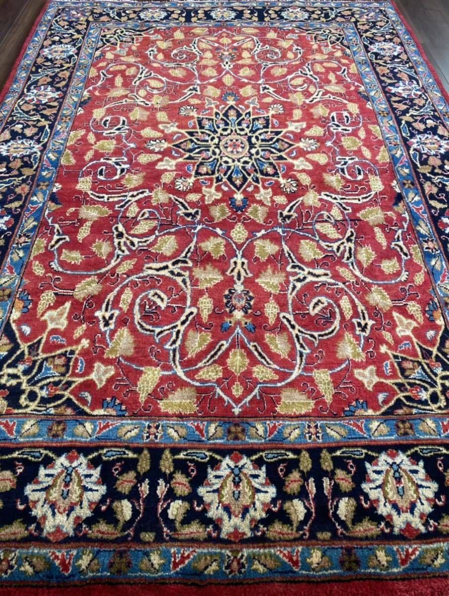 ペルシャ絨毯 マシャド産 342×300cm - カーペット