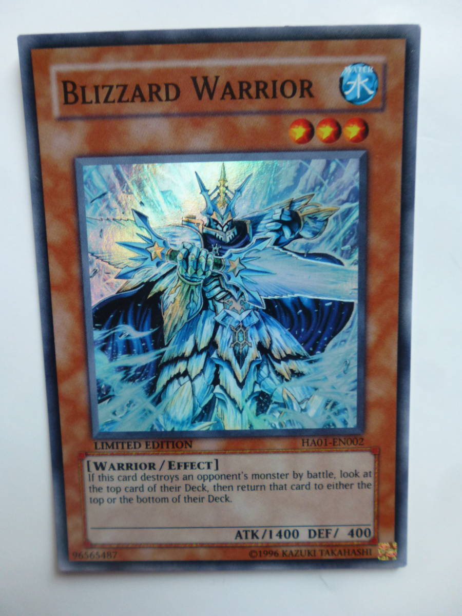 Blizzard　Warrior　　スーパーレア_画像1