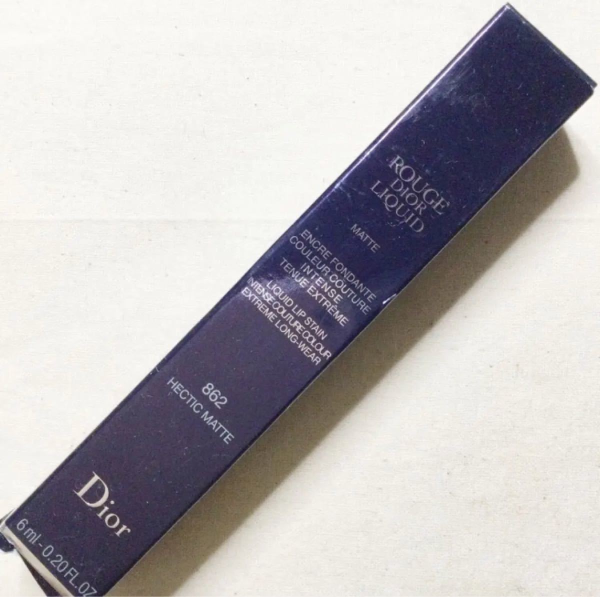 ◆新品◆ Dior ルージュ ディオール リキッド 862 ヘクティック マット