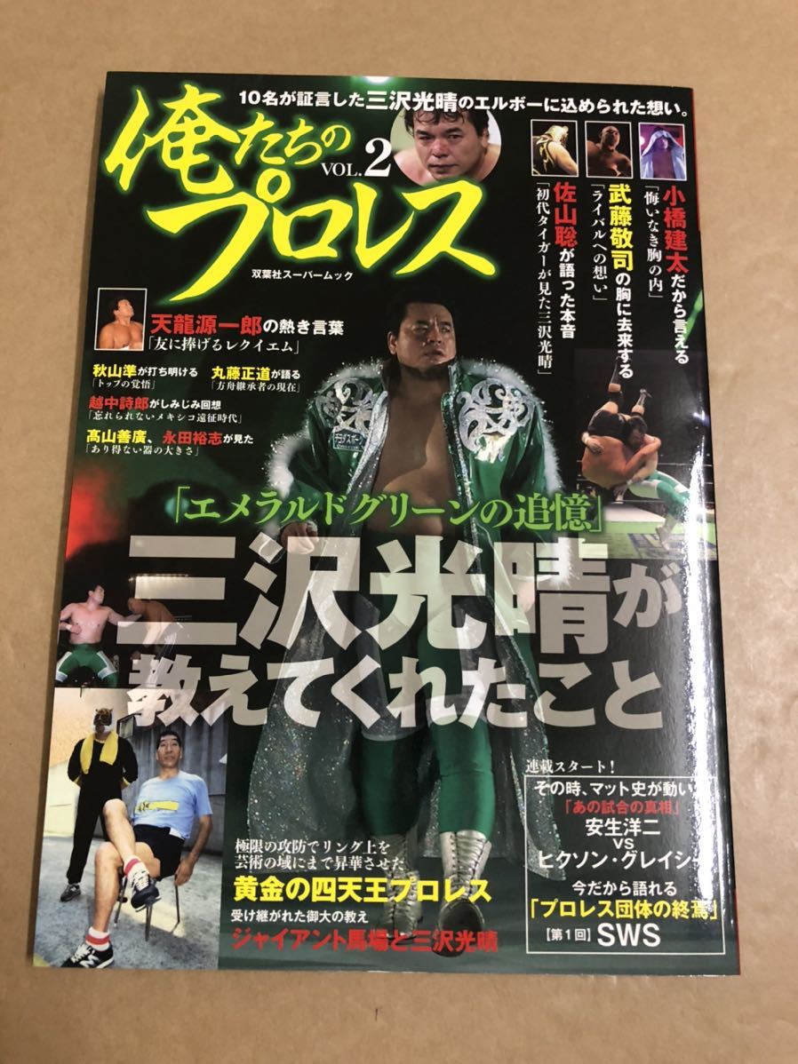 (^^)雑誌 俺たちのプロレス　Vol.2 三沢光晴が教えてくれたこと_画像1